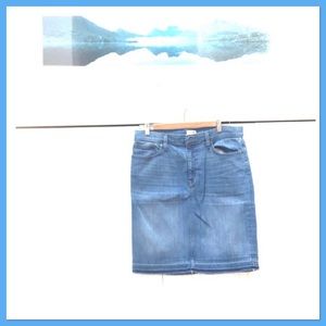 J CREW Pencil skirt -denim mini